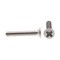 Prime-Line Machine Screw, Metric, Flat Head, Phillip Drive M2-0.4 X 12MM A2-70 Stainless Steel 10PK 9120634 - alternate 2